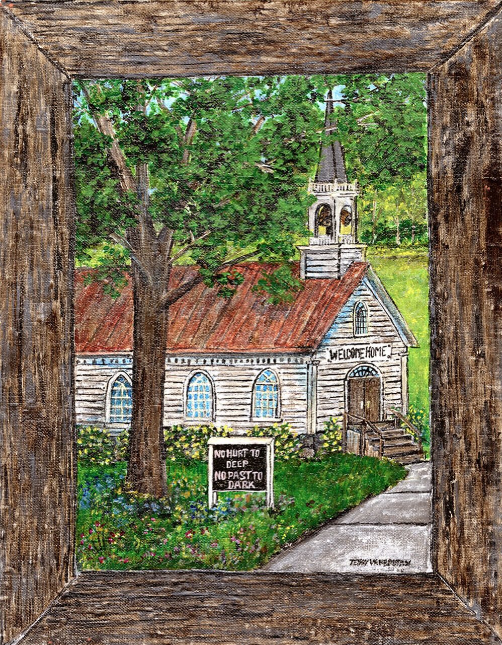 Presenting artwork by Terry VanHoutan! Our fourth annual Art From the Inside Out art show is coming up soon! This show features the incredible artwork of current and formerly incarcerated artists. Reception is February 6th at 6 pm at @p_s_won (538 S Gilbert St) and art will be on display from 3rd through the 14th. You do not want to miss this show!