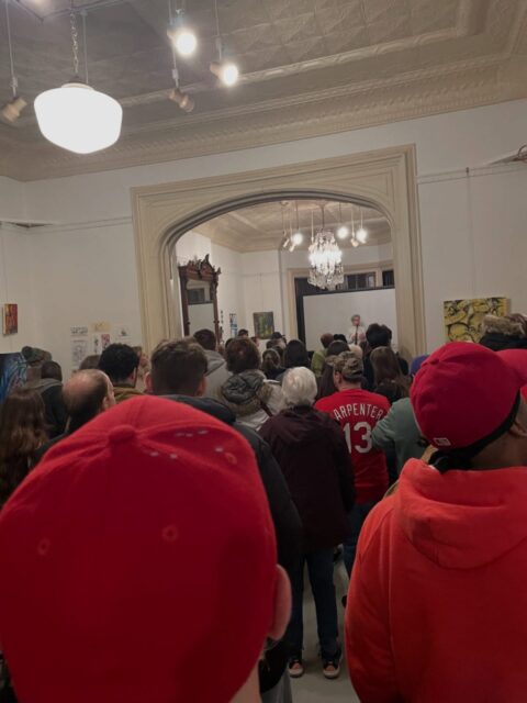 Last night’s reception for Art from the Inside Out was beyond incredible. Thanks to everyone who came out to view the Art, hear from artists and build community for those impacted by the justice system. 
The show is on display through February 14th so be sure to check it out. And many more pictures to come!