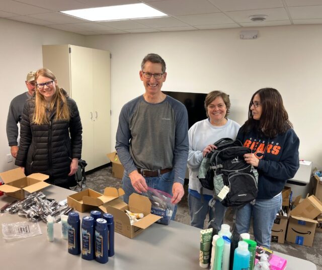 Spring refresh starts with the basics 🌸
Thank you to St. Thomas More Church for generously donating 32 backpacks filled with hygiene products for our members. We’re so grateful for your support of those returning from incarceration!