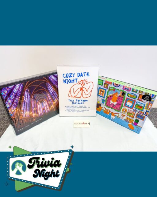 A huge thank you to our friends in the community who have provided us with gift certificates and experiences for our Trivia Night Fundraiser. A special shout out today to @blackstoneic and Sharon Reitz for your generosity and support of our mission to help formerly incarcerated individuals in Johnson County as they reenter society! Any of these packages catch your eye? Join us for Trivia Night on November 6th to bid! #reentry #reentrymatters #iowacity #trivia #iowacitytrivia